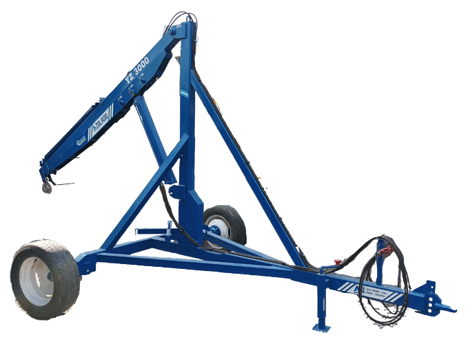 gruas plumas fijas